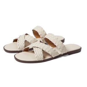 Madewell Trace Band Woven Eco Oil Veg Sandals US Women's 7M New